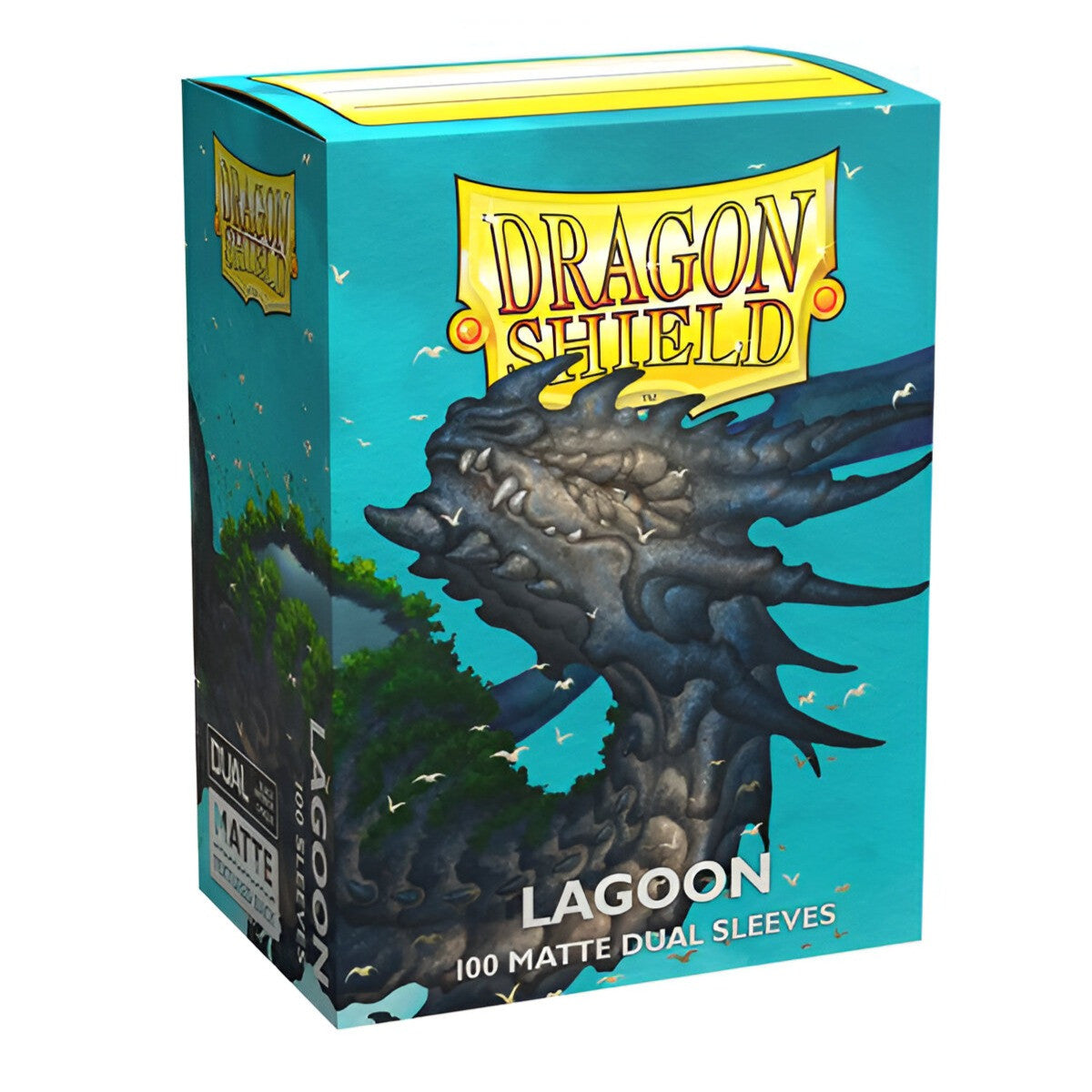 Dragon Shield Sleeves Standard Size Dual Matte Lagoon Saras 100 Ct ATMDSH15048