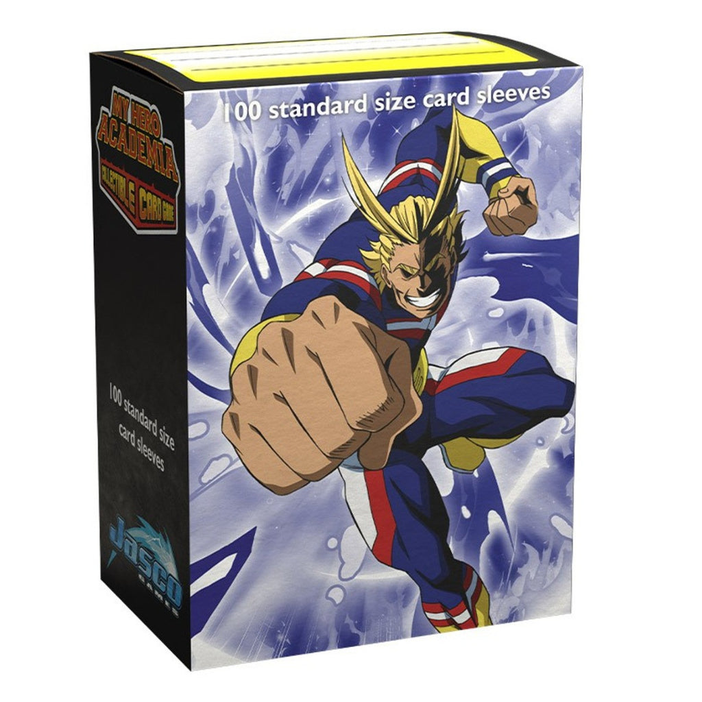 Dragon Shield Sleeves Standard Matte Mha All Might Punch Art Limited Edition 100 Ct ATM16035
