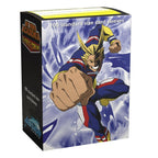 Dragon Shield Sleeves Standard Matte Mha All Might Punch Art Limited Edition 100 Ct ATM16035