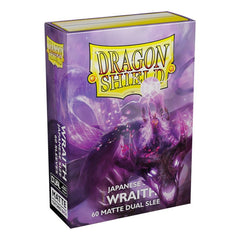 Dragon Shield Sleeves Japanese Size Dual Matte Wraith Alaria Righteous Wraith 60 Ct ATM15156
