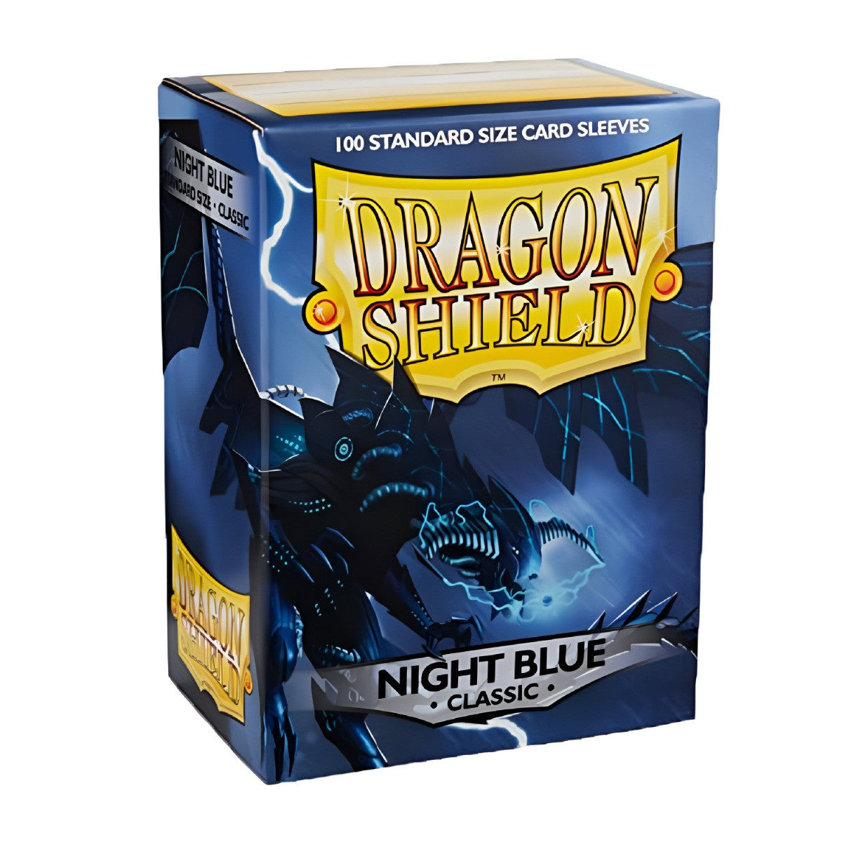 Dragon Shield Sleeves Standard Size Size Classic Night Blue Color 100 Ct ATM10042