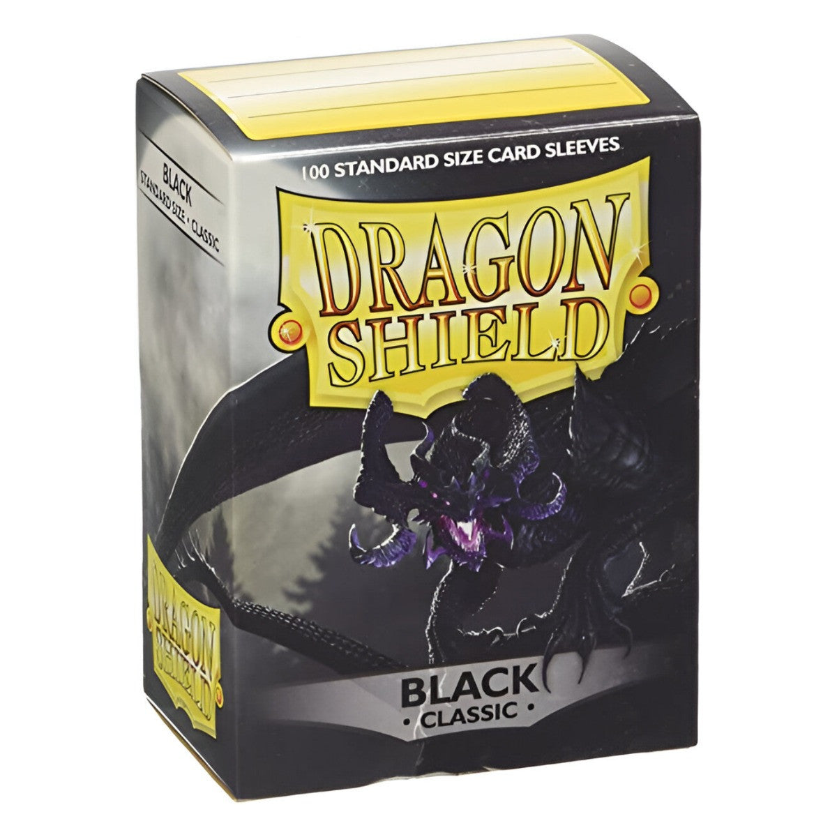 Dragon Shield Sleeves Standard Size Classic Black 100 Ct ATM10002