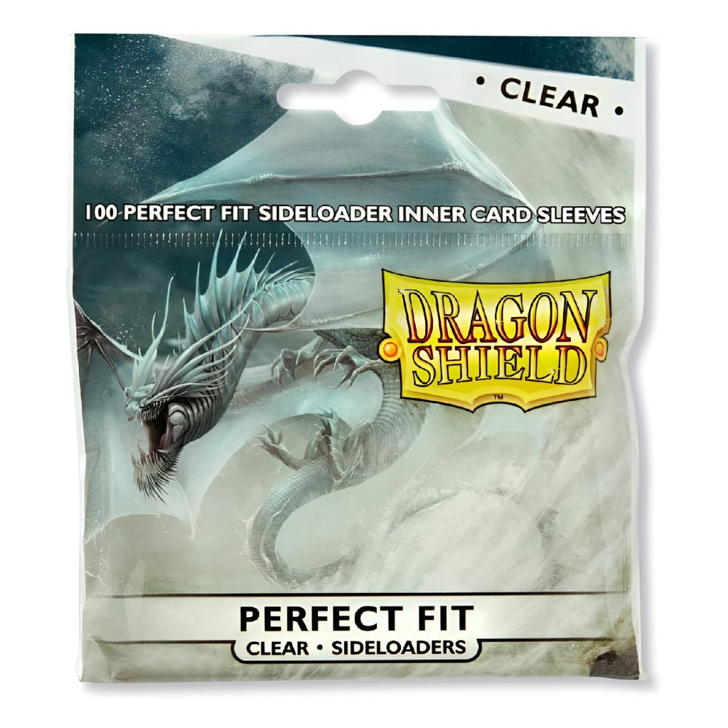 Dragon Shield Sleeves Perfect Fit Sideloaders Clear 100 Ct ATM13101