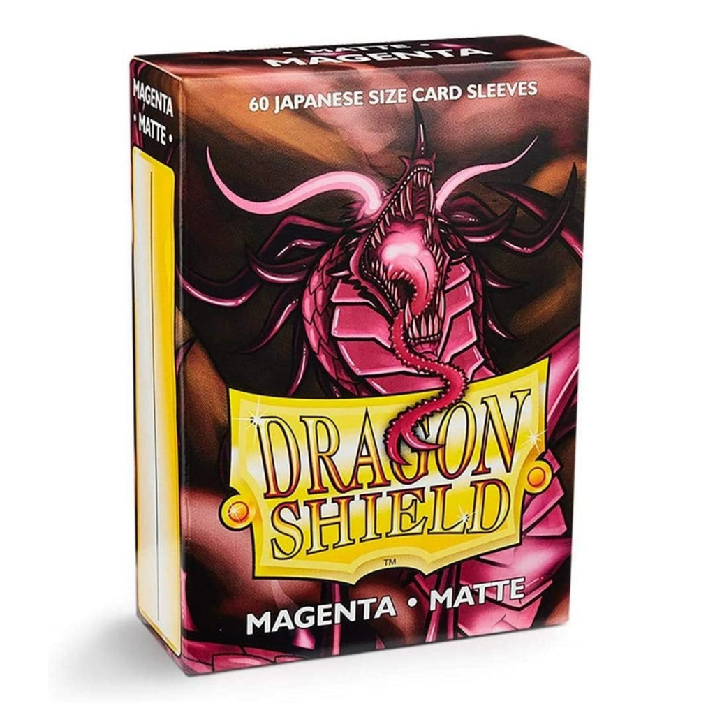Dragon Shield Arcane Tinman Japanese Size Matte Finish Magenta Color Card Sleeves 60ct AT-M11126