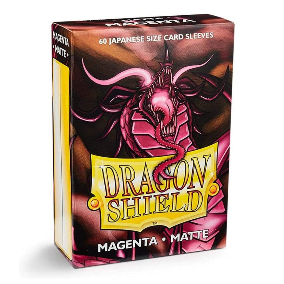 Dragon Shield Arcane Tinman Japanese Size Matte Finish Magenta Color Card Sleeves 60ct AT-M11126