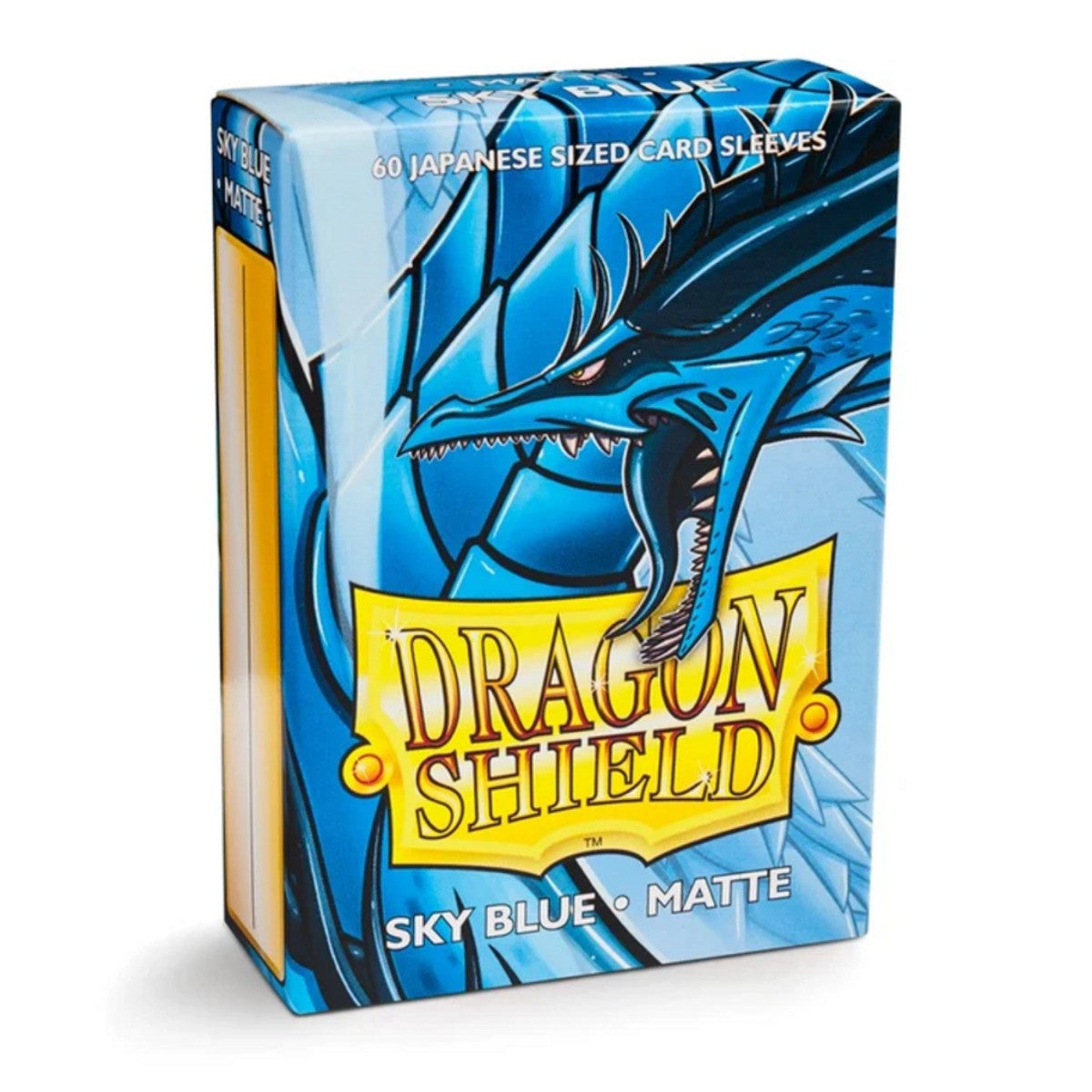Dragon Shield Arcane Tinmen Japanese Size Matte Finish Sky Blue Color Card Sleeves Box 60ct AT-M11119