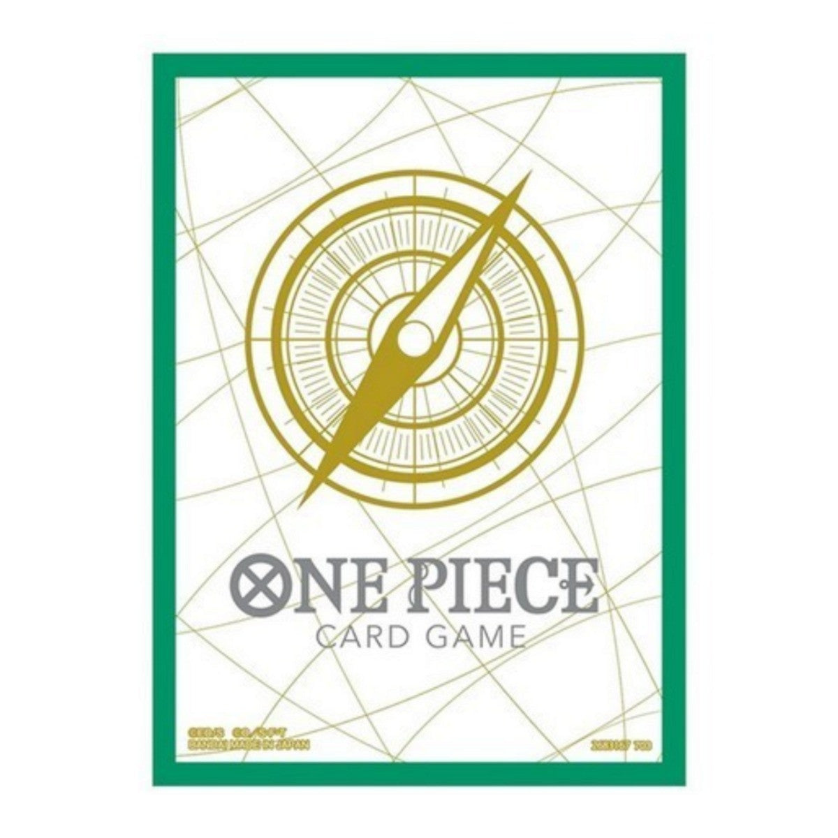 One Piece TCG Official Sleeves Set 5 Standard Green Single Pack BAN9040331-D