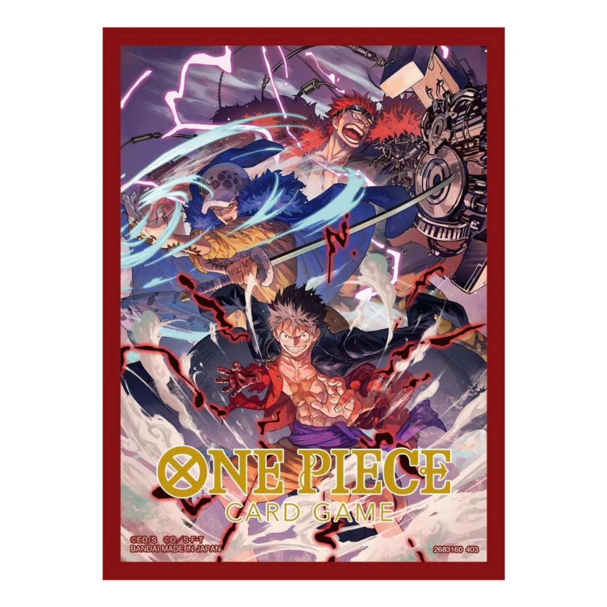 One Piece TCG: Card Sleeves Set 4 Three Captains One Piece TCG: Card Sleeves Set 4 Three Captains