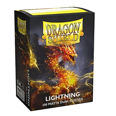 Dragon Shield Sleeves Standard Size Dual Matte Lightning Ailia 100 Ct ATMDSH15047