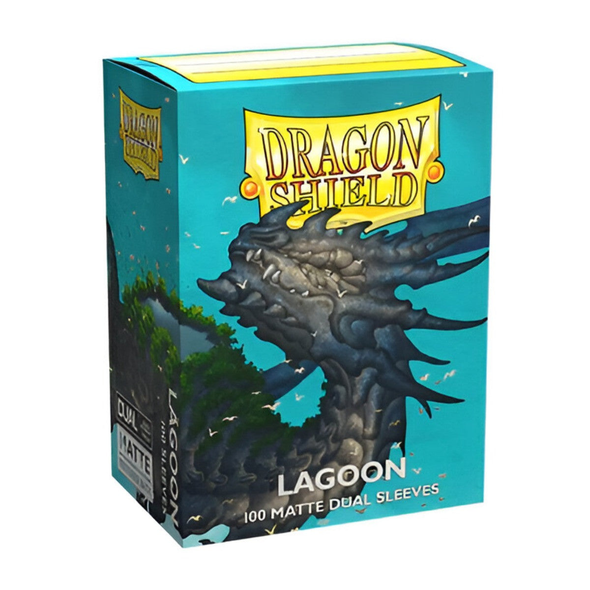 Dragon Shield Sleeves Standard Size Dual Matte Lagoon Saras 100 Ct 10 Packs ATMDSH15048K1