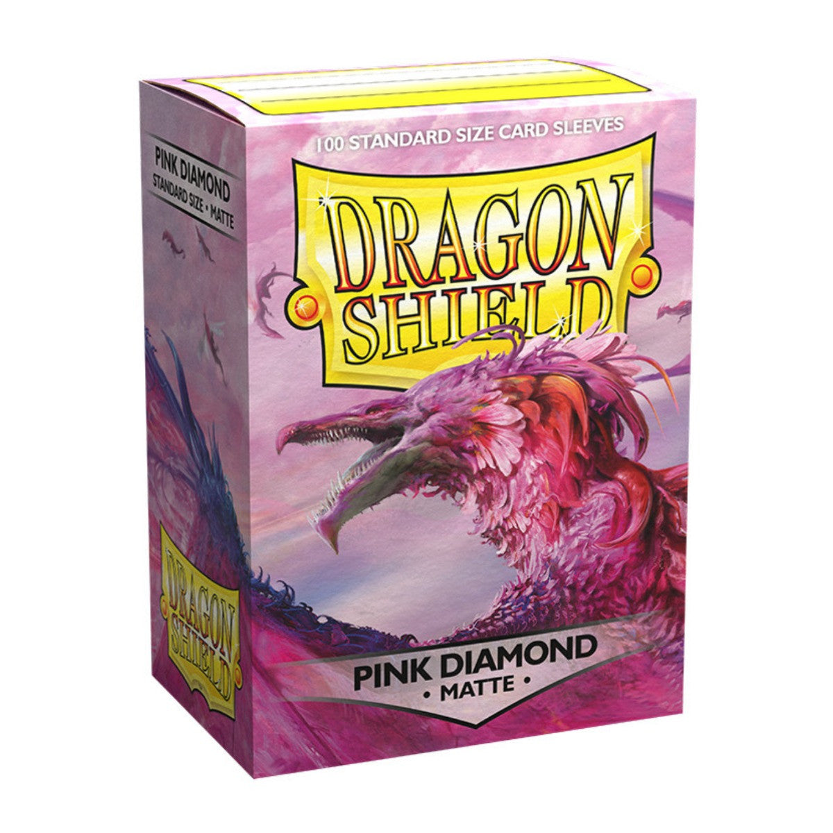 Dragon Shield Sleeves Standard Size Matte Pink Diamond 100 Ct ATM11039
