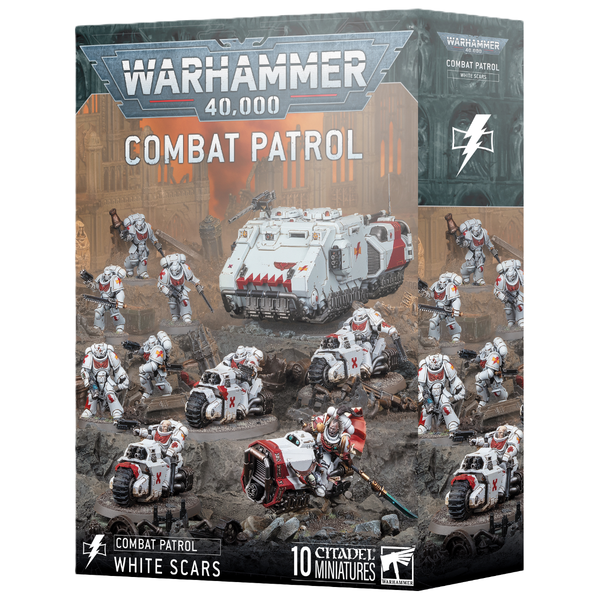Games Workshop Warhammer 40K White Scars Combat Patrol Plastic Box 73-556