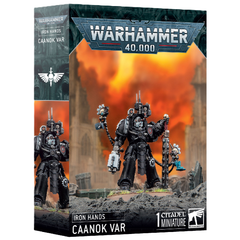 Games Workshop Warhammer 40K Caanok Var Iron Hands Plastic Box 55-59