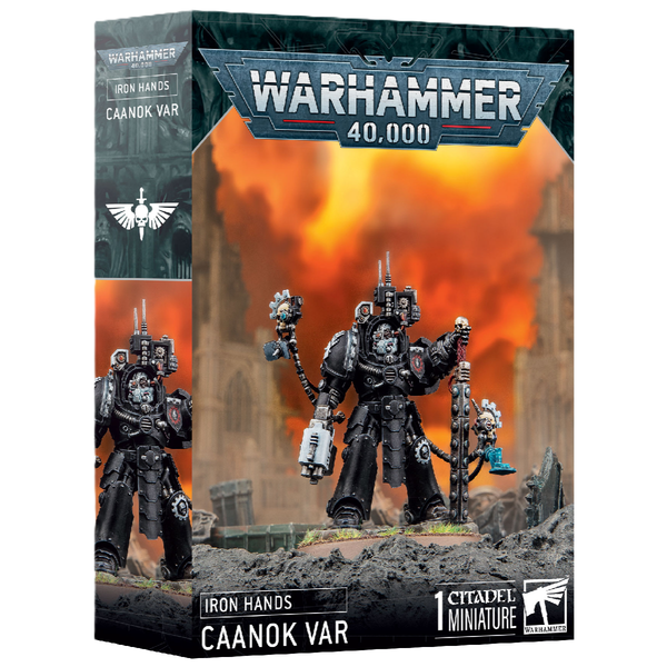 Games Workshop Warhammer 40K Caanok Var Iron Hands Plastic Box 55-59
