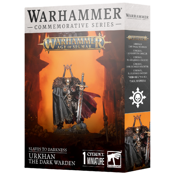 Games Workshop Warhammer Age Of Sigmar Slave To Darkness Urkhan The Dark Warden Plastic Box 83-109