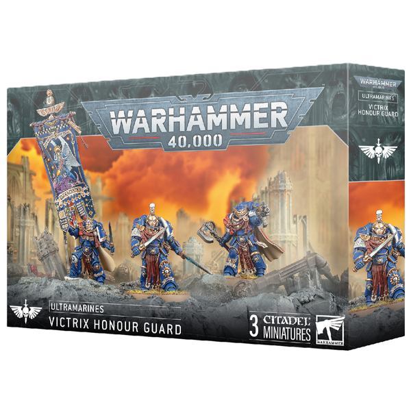Games Workshop Warhammer 40K Ultra Marines Victrix Honour Guard Plastic Box 55-75