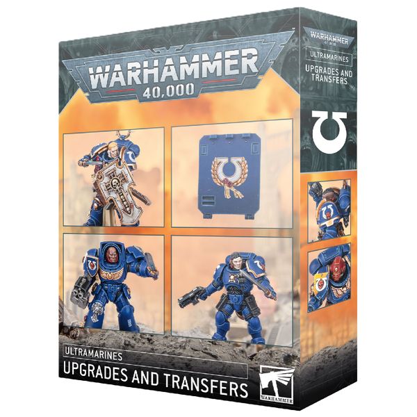 Games Workshop Warhammer 40K Ultra Marines Upgrades And Transfers Plastic Box 55-72