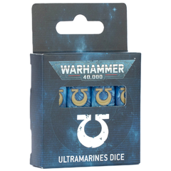 Games Workshop Warhammer 40K Ultra Marines Warhammer 40000 Dice 55-66