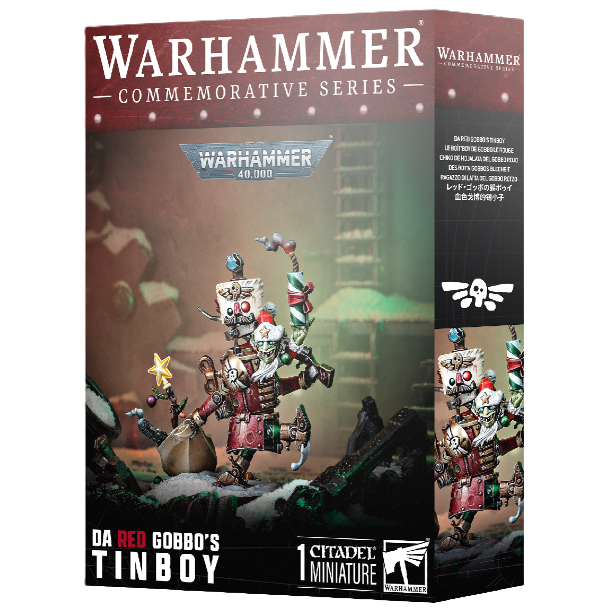 Games Workshop Warhammer 40K Da Red Gobbo'S Tin Boy Plastic Box 50-71