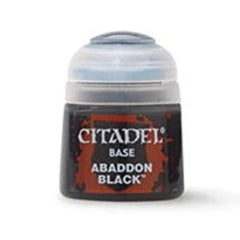 Games Workshop Citadel Base Paint Abaddon Black 1-Pack 21-25