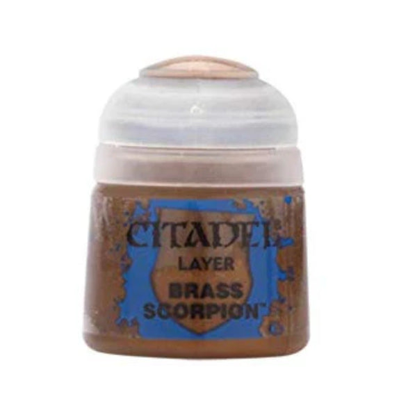 Games Workshop Citadel Layer Paint Brass Scorpion 22-65