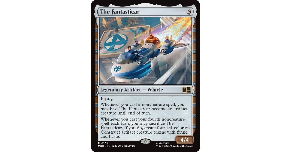 Magic The Gathering Universes Beyond Marvel Super Heroes The Fantastic Four Commander Deck