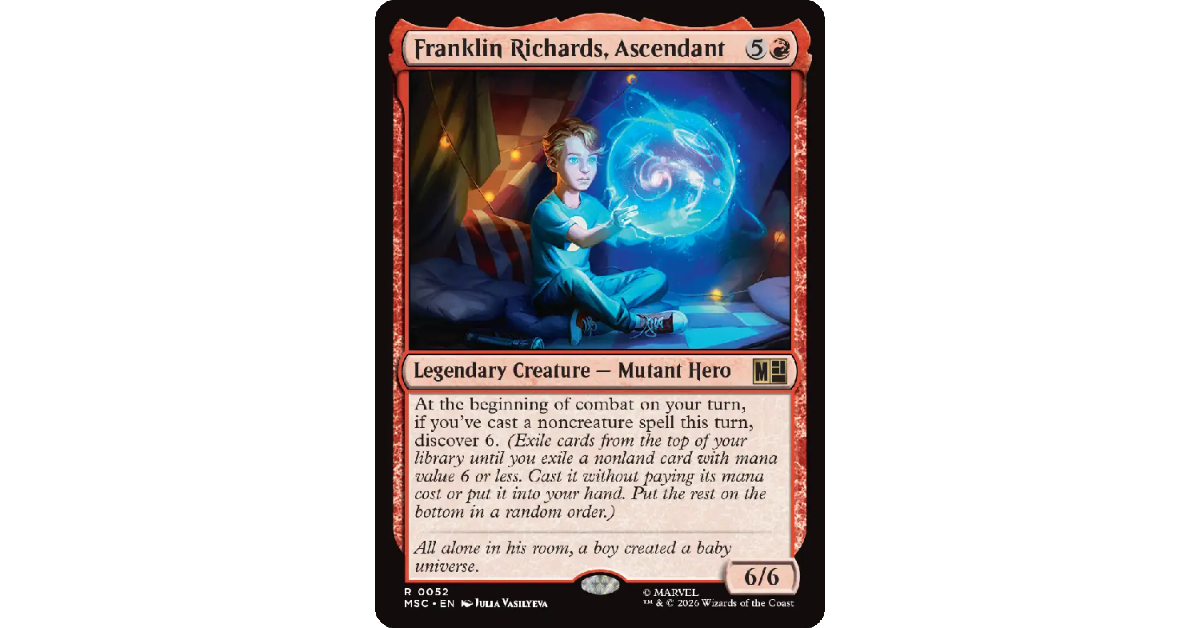 Magic The Gathering Universes Beyond Marvel Super Heroes The Fantastic Four Commander Deck