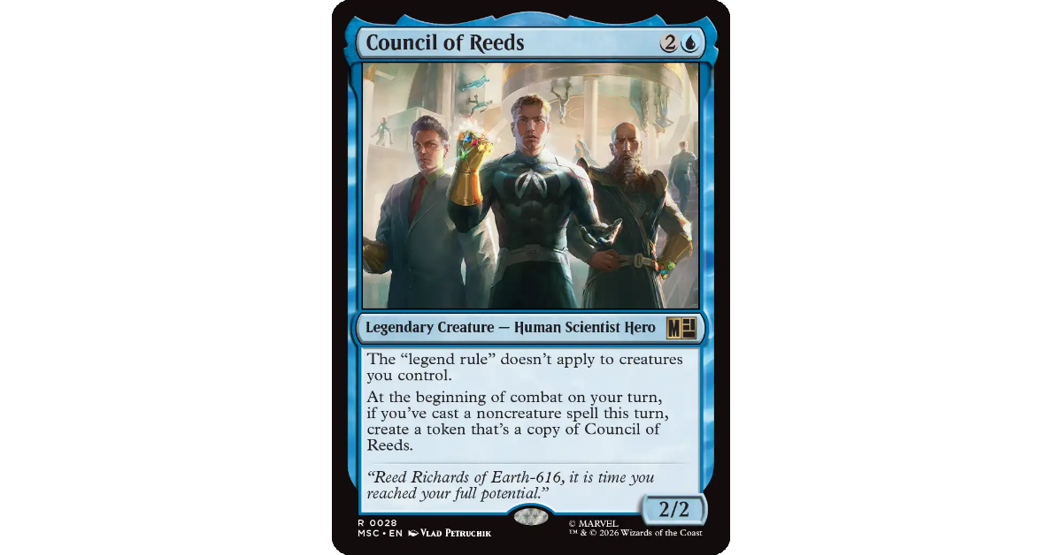 Magic The Gathering Universes Beyond Marvel Super Heroes The Fantastic Four Commander Deck
