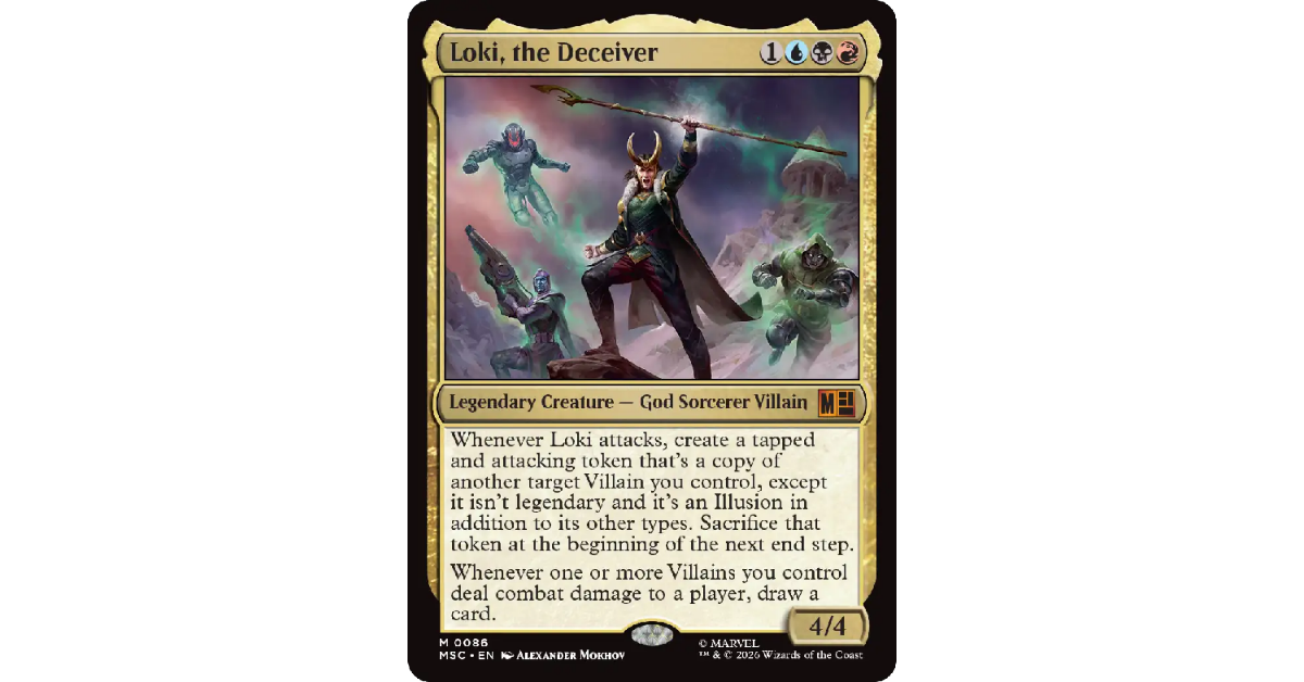 Magic The Gathering Universes Beyond Marvel Super Heroes Doom Prevails Commander Deck