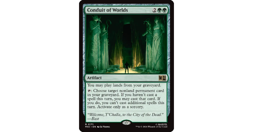 Magic The Gathering Universes Beyond Marvel Super Heroes Wakanda Forever Commander Deck
