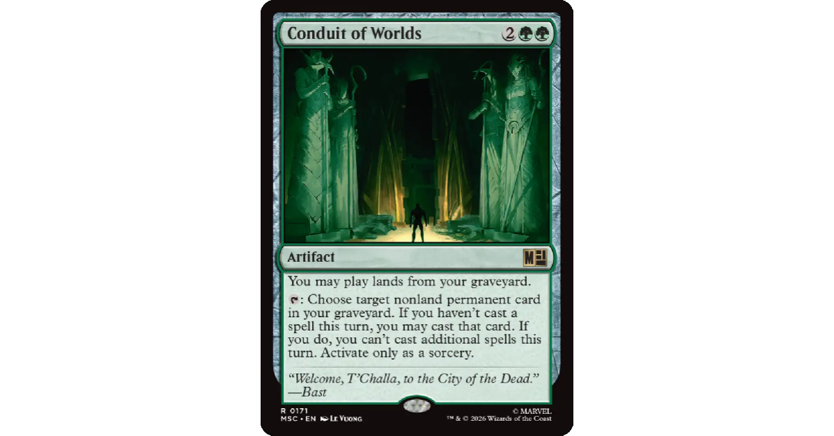 Magic The Gathering Universes Beyond Marvel Super Heroes Wakanda Forever Commander Deck