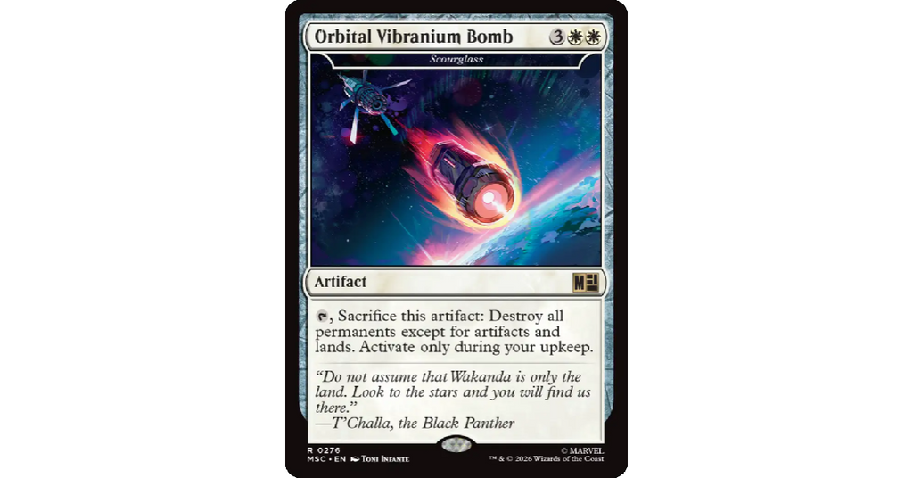 Magic The Gathering Universes Beyond Marvel Super Heroes Wakanda Forever Commander Deck