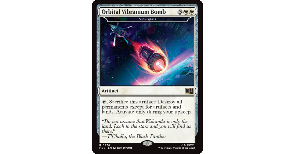 Magic The Gathering Universes Beyond Marvel Super Heroes Wakanda Forever Commander Deck