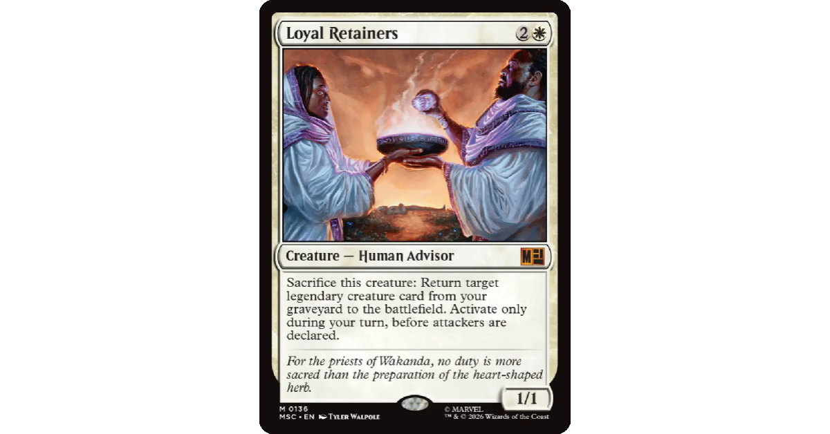 Magic The Gathering Universes Beyond Marvel Super Heroes Wakanda Forever Commander Deck