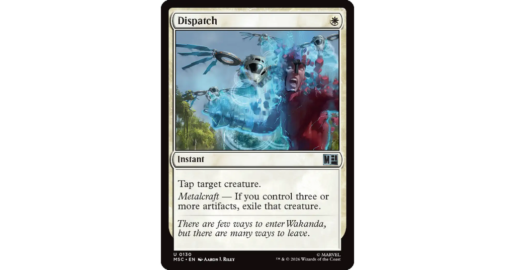 Magic The Gathering Universes Beyond Marvel Super Heroes Wakanda Forever Commander Deck