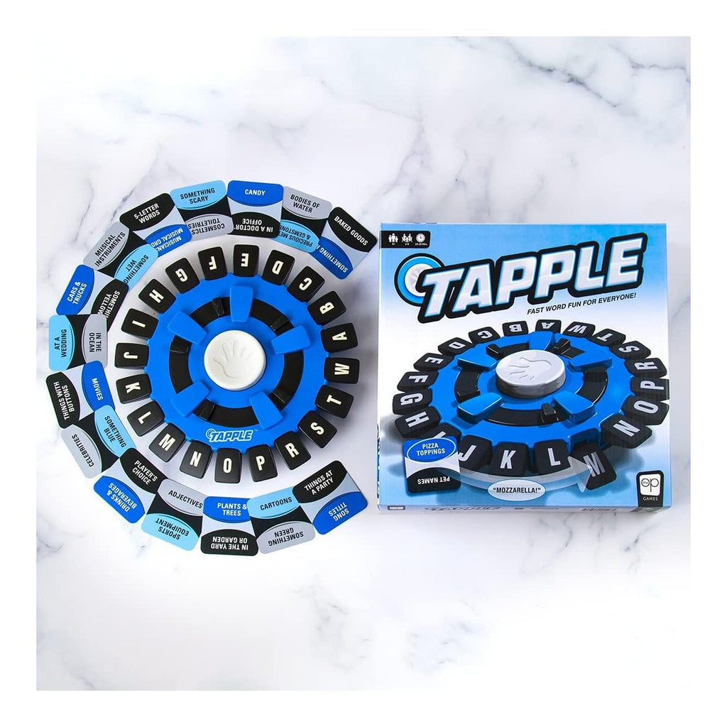 The OP Games Original Tapple Board Game Fast Word Challenge for Family and Party Fun USA-TL097-000