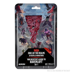 Wizkids Dungeons And Dragons D&D Idols Of The Realms Van Richten,s Guide To Ravenloft 2D Set 1 WZK94512