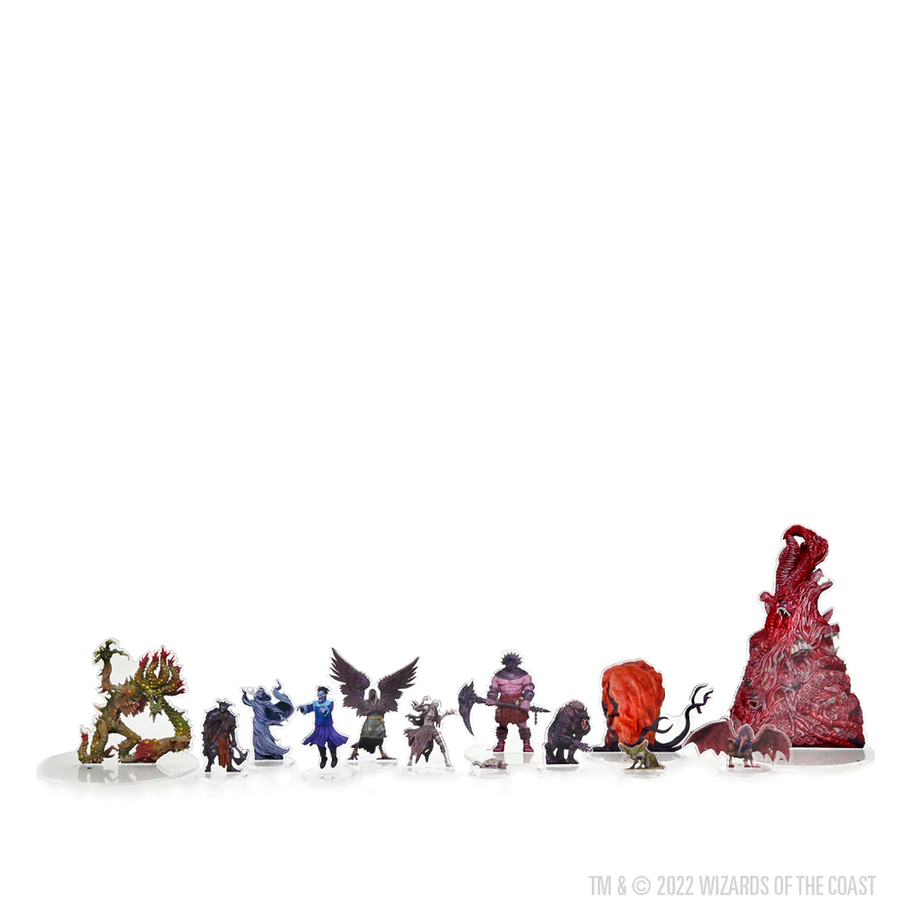 Wizkids Dungeons And Dragons D&D Idols Of The Realms Van Richten,s Guide To Ravenloft 2D Set 1 WZK94512