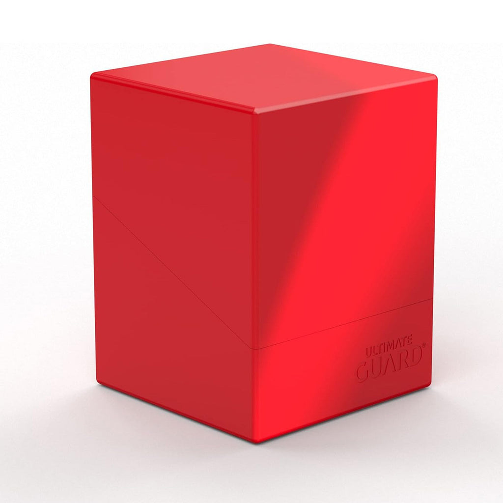 Ultimate Guard Deck Case Boulder Standard Size Solid Red 100Ct UGD011373