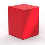 Ultimate Guard Deck Case Boulder Standard Size Solid Red 100Ct UGD011373