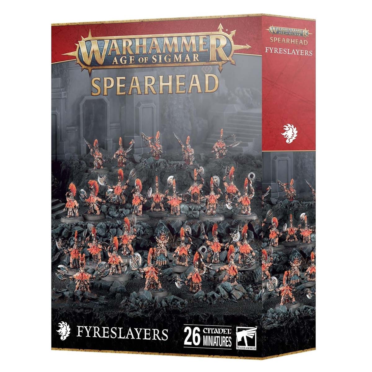 Games Workshop Warhammer Age of Sigmar Spearhead Fyreslayers Miniatures 70-841