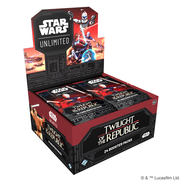 Star Wars Unlimited Twilight Of The Republic Booster Display STRWRU-TWLREPL-BD
