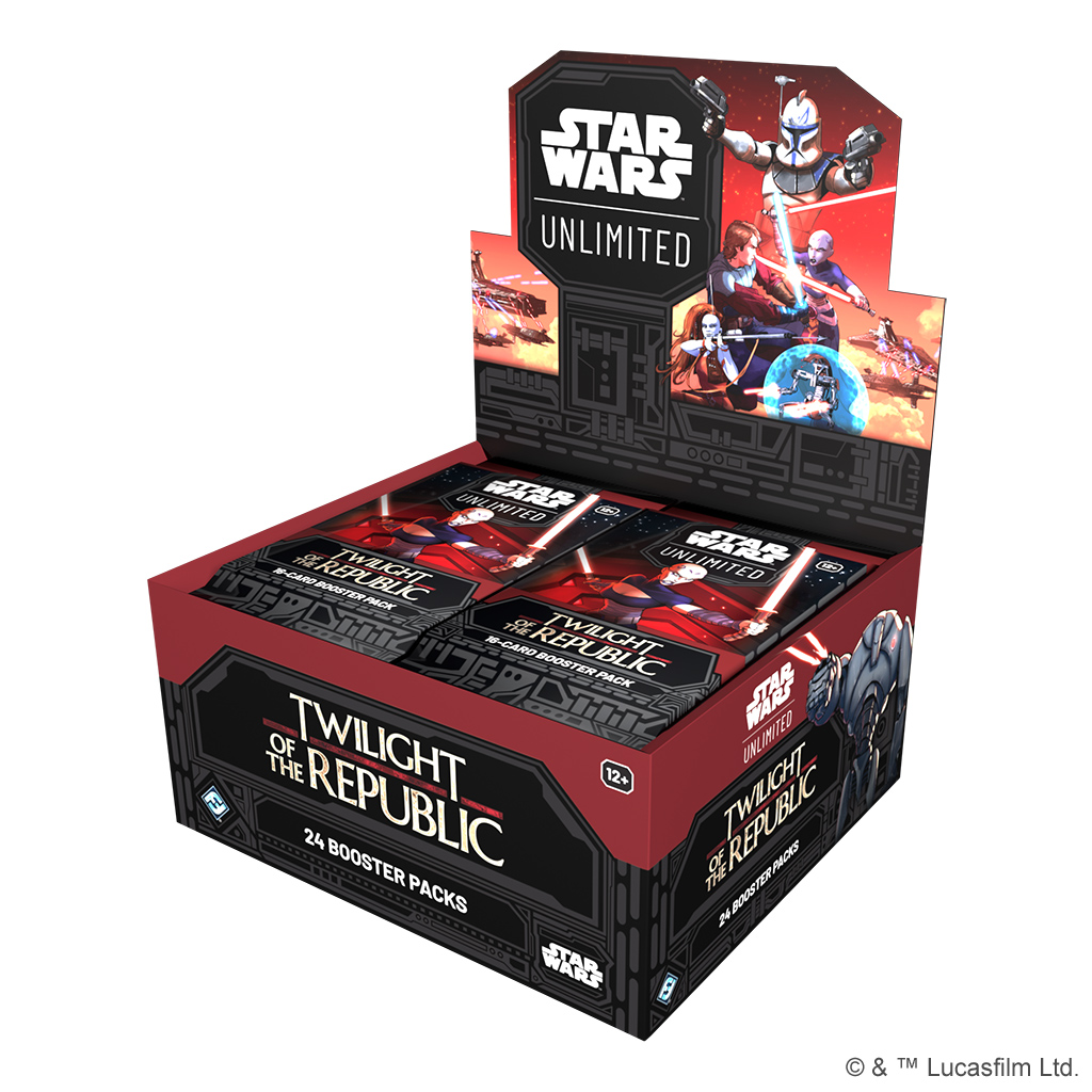 Star Wars Unlimited Twilight Of The Republic Booster Display STRWRU-TWLREPL-BD