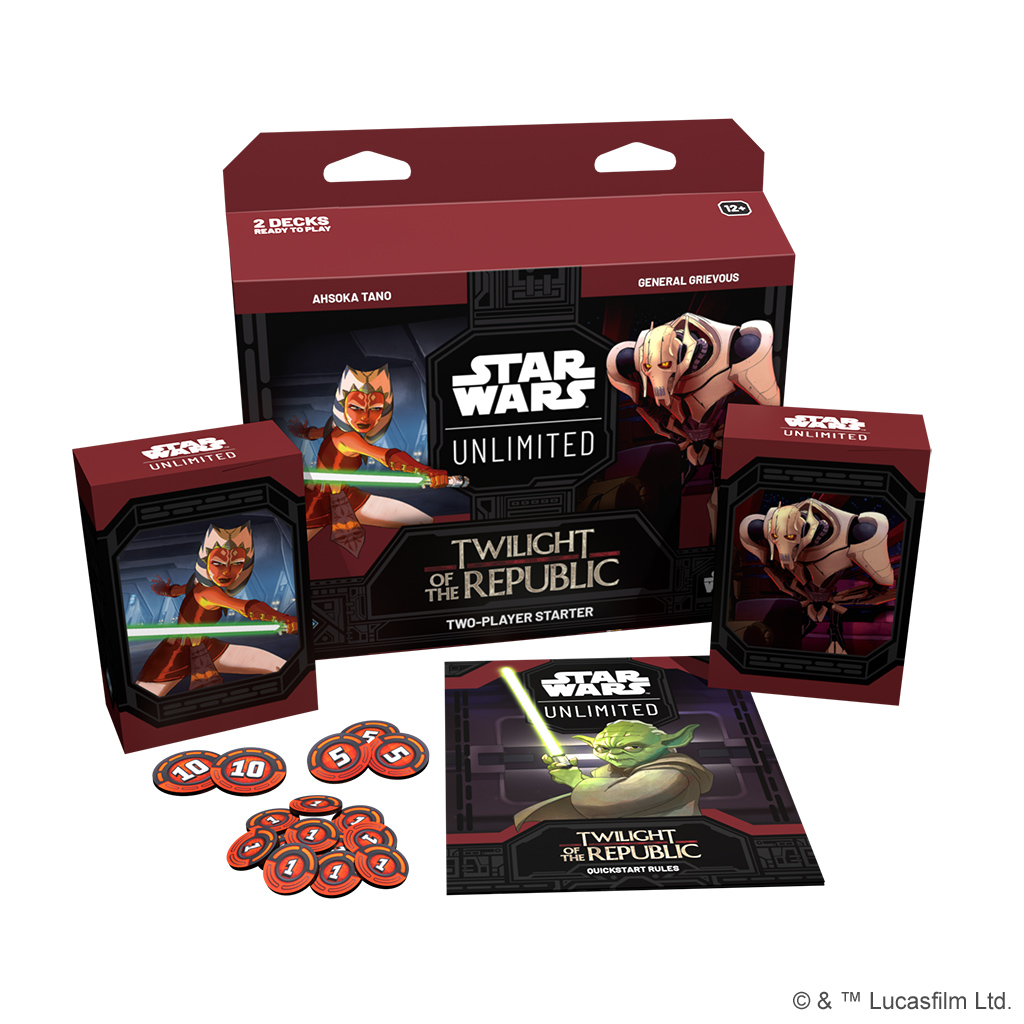 Star Wars Unlimited TCG Twilight Of The Republic TwoPlayer Starter STRWRU-TWLREPL-TPST