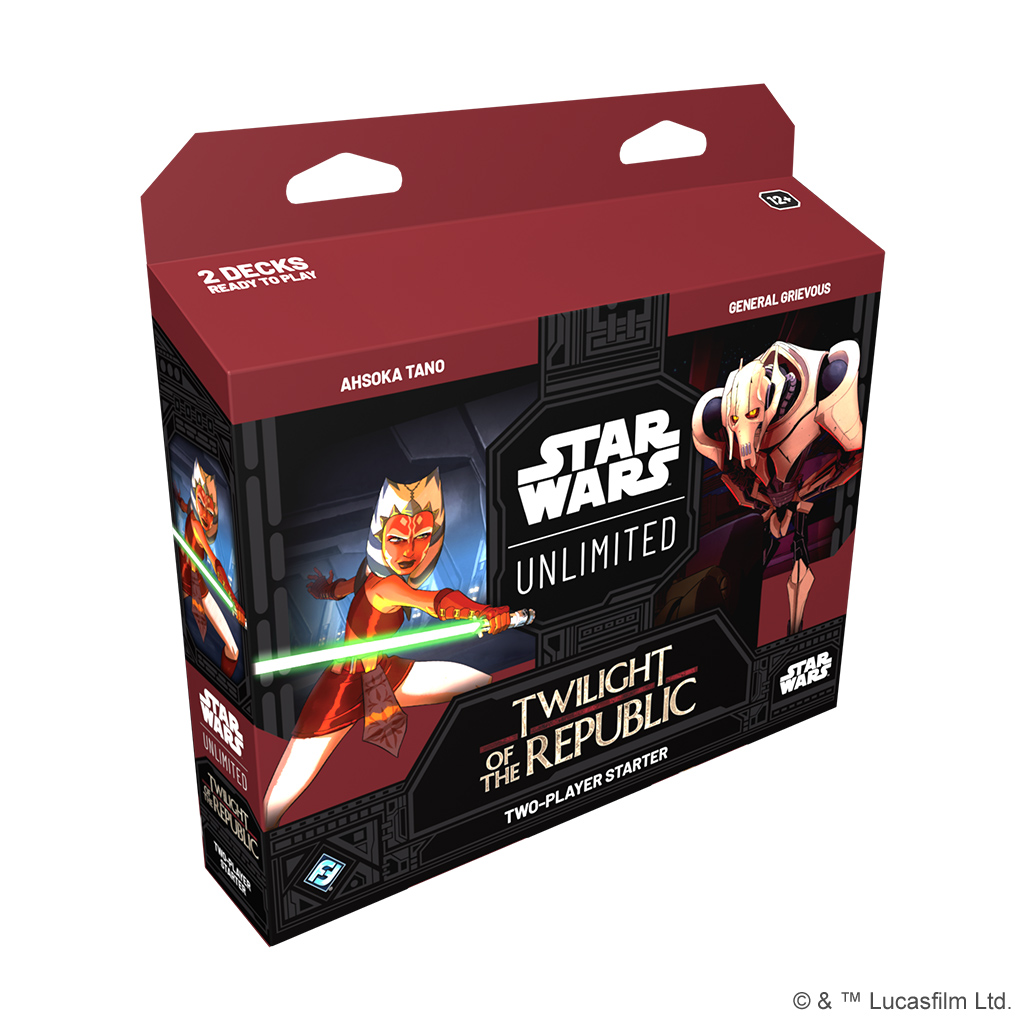 Star Wars Unlimited TCG Twilight Of The Republic TwoPlayer Starter STRWRU-TWLREPL-TPST