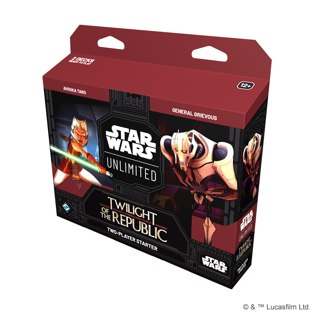 Star Wars Unlimited TCG Twilight Of The Republic TwoPlayer Starter STRWRU-TWLREPL-TPST