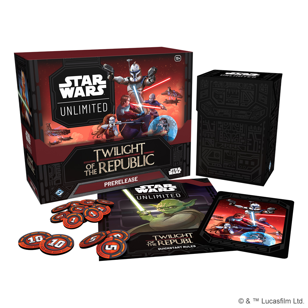 Star Wars Unlimited Twilight Of The Republic Prerelease Box STRWRU-TWLREPL-PR