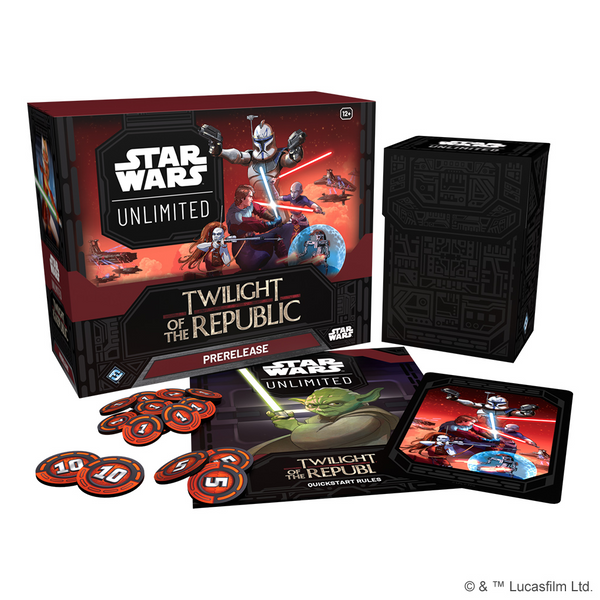 Star Wars Unlimited Twilight Of The Republic Prerelease Box STRWRU-TWLREPL-PR