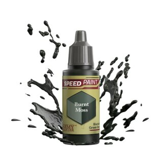 The Army Painter SpeedPaint 2.0 Burnt Moss Non Toxic Paints 18ml WP2026