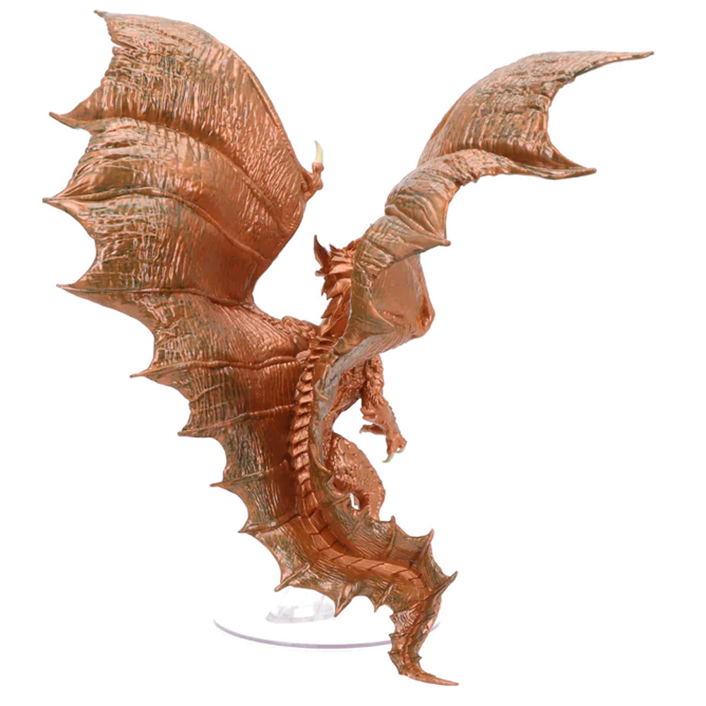 Wizkids Dungeons And Dragons Icons Of The Realms Adult Copper Dragon WZK96250